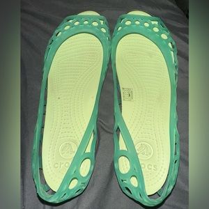 Women’s Crocs Turquoise Jelly Sandals